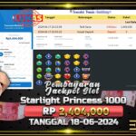 BUKTI JACKPOT SLOT STARLIGHT PRINCESS 1000 TERPERCAYA DI INDONESIA TGL 18-06-2024